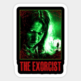 Staircase to Hell The Exorcists Haunting Fashion Sticker